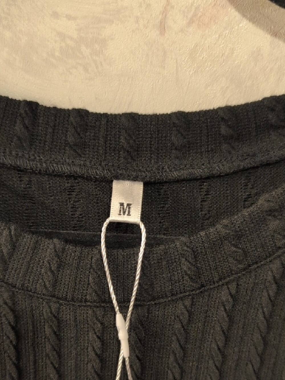 Classic Black Crewneck Sweater - Women - Picture 5 of 5